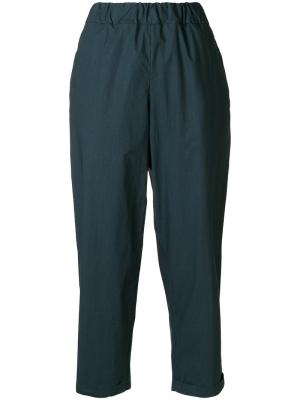 Укороченные широкие брюки Labo Art. Цвет: синий