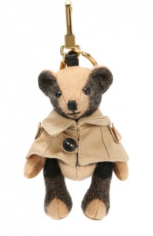 Брелок Thomas Bear в накидке Burberry. Цвет: светло-коричневый