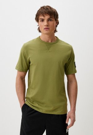 Футболка Calvin Klein Jeans. Цвет: зеленый