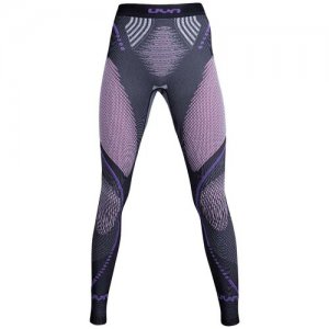 Брюки Uyn Evolutyon Underwear Pants Long Melange Anthracite Melange/Raspberry/Purple (Us:s/M). Цвет: серый/фиолетовый