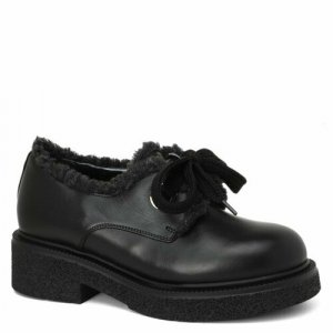 Туфли, размер 36.5, черный Giovanni Fabiani Trend. Цвет: черный