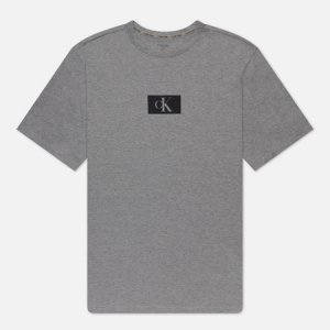 Мужская футболка Lounge Crew Neck CK96 Calvin Klein Underwear. Цвет: серый