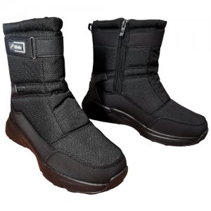 Ботинки (полусапоги) мужские зимние , черные, размер 41 EX-TIM. Цвет: черный