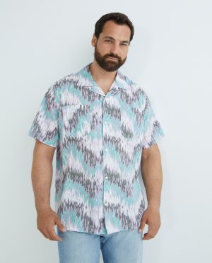 Мужская рубашка больших размеров с коротким рукавом Levi's, мультиколор Levi's