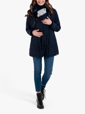 Пальто для беременных Wallaby, синее Wombat & Co