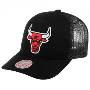 Бейсболка 6HSSFH21HW018-CBUBLCK Chicago Bulls NBA, размер ONE MITCHELL NESS. Цвет: черный