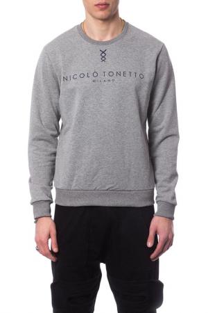 Sweatshirt NICOLO TONETTO. Цвет: gray