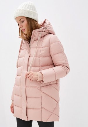 Куртка утепленная Lanicka. Цвет: розовый
