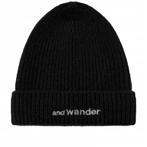 Шапка Shetland Wool, черный And Wander