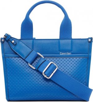 Сумка-портфель Elements с верхом на молнии, синий Calvin Klein