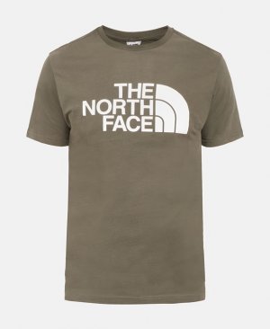 Футболка , серо-коричневый The North Face
