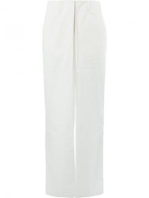Широкие брюки Aalto. Цвет: белый
