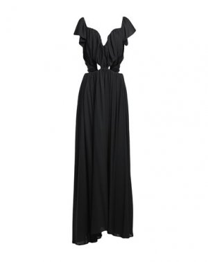 Длинное платье GIULIA N. Цвет: черный