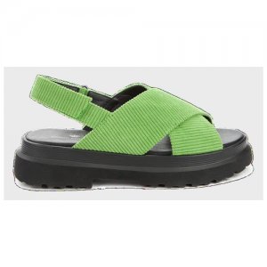 Туфли открытые женские зеленый/38 KEDDO. Цвет: зеленый
