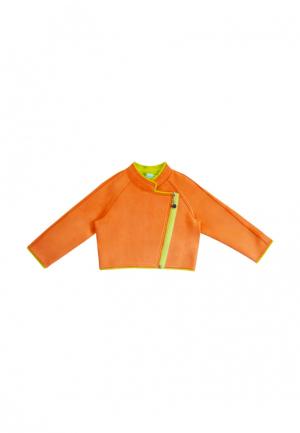 Куртка AnyKids Лэтти. Цвет: оранжевый