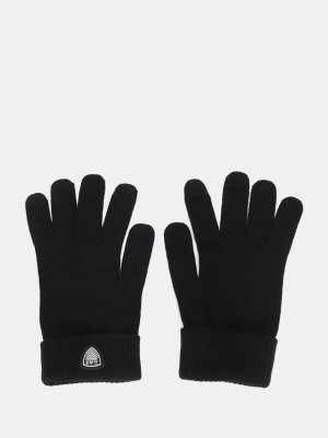 Перчатки EA7 Emporio Armani. Цвет: черный