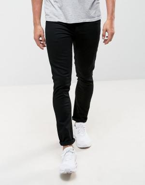 Черные супероблегающие джинсы Saints Row. Цвет: черный
