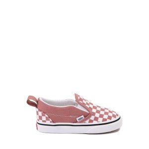 Обувь для скейтбординга Slip-On Checkerboard — малышей, цвет Withered Rose Vans