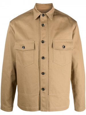Куртка-рубашка с нагрудными карманами Nine In The Morning. Цвет: нейтральные цвета
