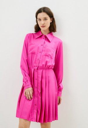 Платье Silvian Heach. Цвет: розовый