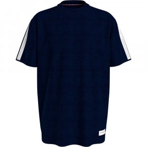 Пижамная футболка Established, синий Tommy Hilfiger