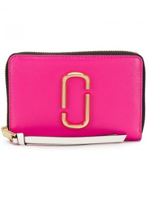 Компактный кошелек Snapshot Marc Jacobs. Цвет: розовый