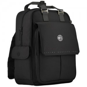 Рюкзак , отделение для ноутбука, внутренний карман, черный Bruno Visconti. Цвет: черный