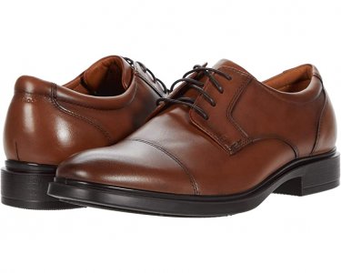 Оксфорды Forecast Waterproof Cap Toe Oxford , коньяк гладкий Florsheim