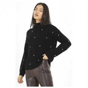 Пуловер для женщин, Brave Soul, модель: LK-248PRILLA, цвет: фуксия, размер: XS SOUL. Цвет: розовый