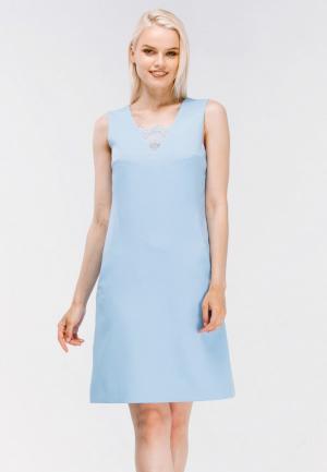 Платье Mayomay. Цвет: голубой
