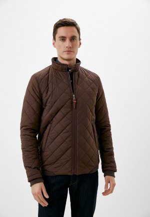 Куртка утепленная Giorgio Di Mare. Цвет: коричневый