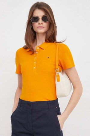 Рубашка поло , оранжевый Tommy Hilfiger