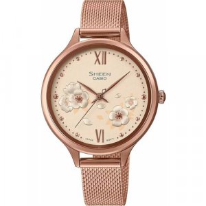 Наручные часы Sheen SHE-4554PGM-4A, розовый CASIO. Цвет: розовый