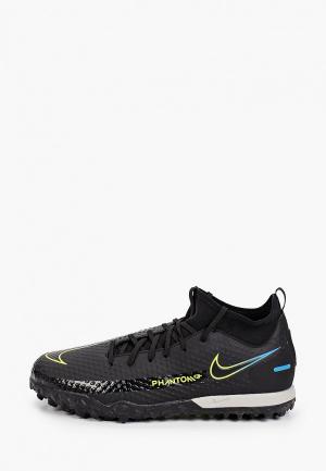 Шиповки Nike JR PHANTOM GT ACADEMY DF TF. Цвет: черный