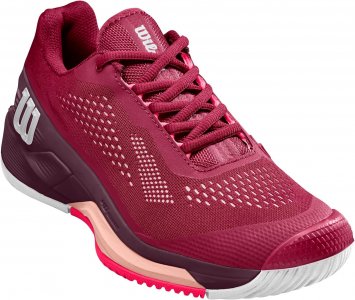 Кроссовки Rush Pro 4.0 Tennis Shoes , цвет Beet Red/White/Tropical Peach Wilson