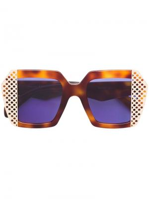 Солнцезащитные очки Ono29 Oxydo. Цвет: коричневый