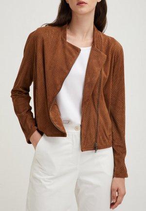 Куртка ANTONELLI FIRENZE. Цвет: коричневый