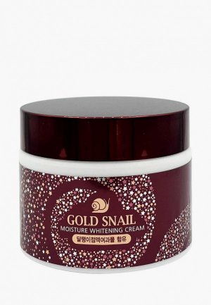 Крем для лица Enough Gold Snail Moisture Whitening Cream Золотая Улитка глубокое увлажнение и восстановление кожи, 50 гр. Цвет: белый
