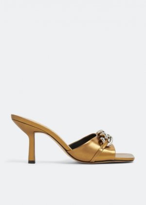 Мюли SCHUTZ Ansley mules, металлик