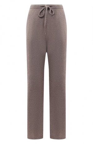 Кашемировые брюки Extreme Cashmere. Цвет: коричневый