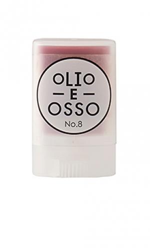Бальзам для щек и лица no 8 Olio E Osso. Цвет: оранжевый