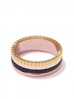 Маленькое кольцо Quatre Classique из золота трех видов Boucheron. Цвет: 3g
