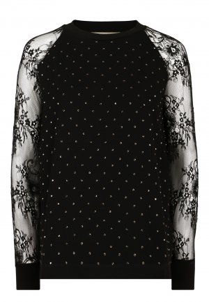 Пуловер ELISA FANTI. Цвет: черный
