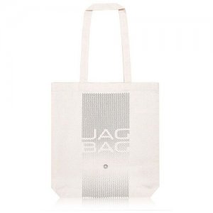 Тканевая сумка Canvas Tote Bag Jaguar. Цвет: белый
