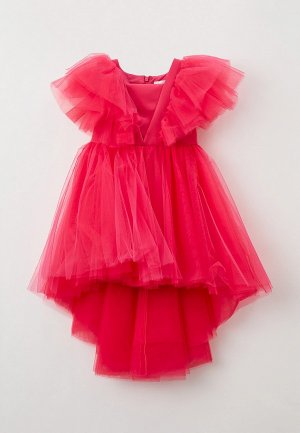Платье Monnalisa. Цвет: розовый