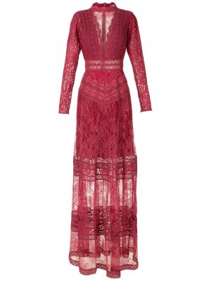 Вечернее платье Kim Martha Medeiros. Цвет: красный