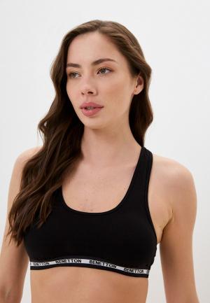 Топ бельевой United Colors of Benetton. Цвет: черный