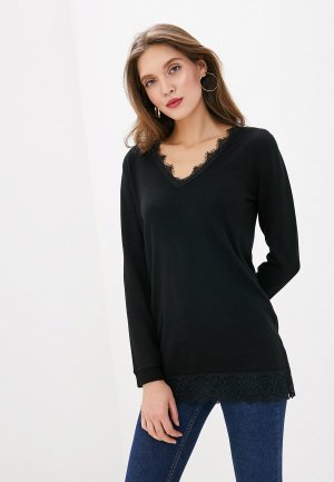 Пуловер Tezenis. Цвет: черный
