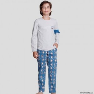 Пижама , размер 104-110, мультиколор BAYKAR. Цвет: мультиколор/микс