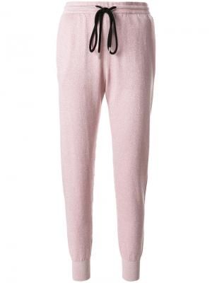 Спортивные брюки Markus Lupfer. Цвет: розовый и фиолетовый